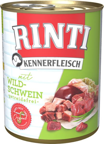 RINTI Kennerfleisch mit Wildschwein 800 g