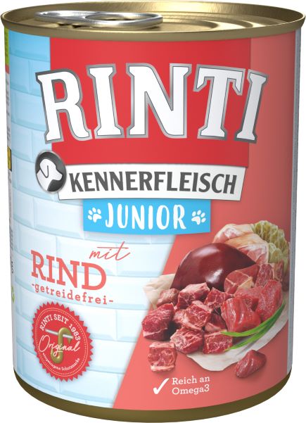 RINTI Kennerfleisch JUNIOR mit Rind 800 g