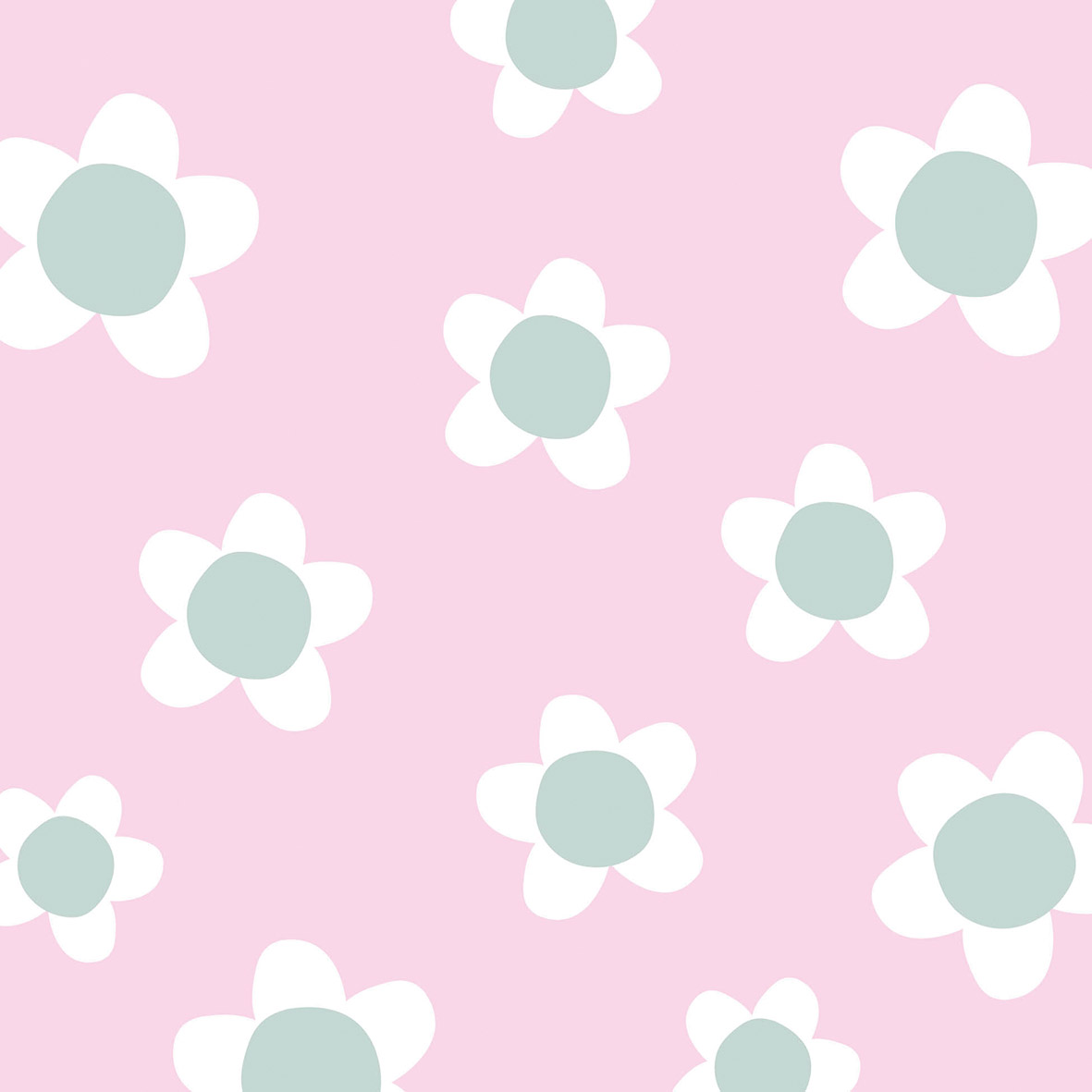 Servietten Flower Fun rose 33 x 33 cm