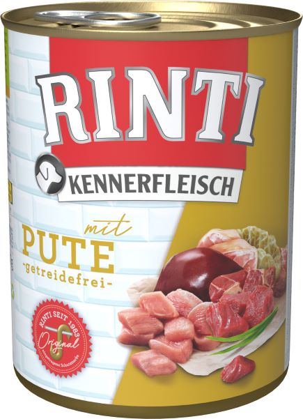 RINTI Kennerfleisch mit Pute 800 g