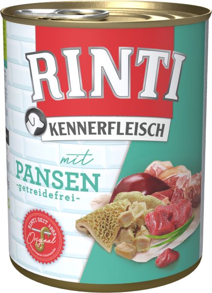 RINTI Kennerfleisch mit Pansen 800 g