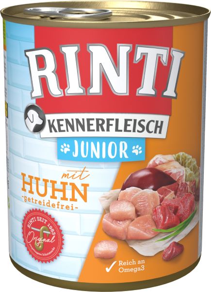 RINTI Kennerfleisch JUNIOR mit Huhn 800 g